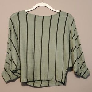 Striped Dolman Top